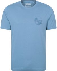 Mountain Warehouse - 'Camping Sketch' Graphic T-Shirt Breathable Everyday Tee Cotton - Lyst