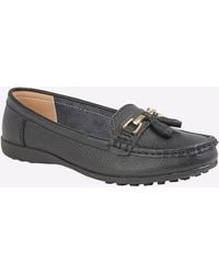 Boulevard - Camila Tassle Loafers - Lyst