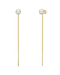 Valero Pearls - Sterling Earring - Lyst