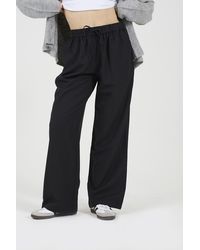 Brave Soul - High Waisted Wide Leg Trousers - Lyst