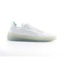 PUMA - Clai-O Diamond Versorgung Weiße Leder Herren Schnürungstrainer 369399 01 - Lyst