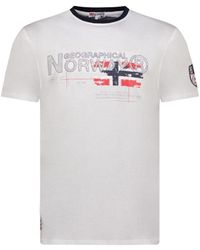 GEOGRAPHICAL NORWAY - Short Sleeve T-Shirt Sy1450Hgn - Lyst