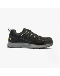 Skechers - 200127Ec/Blk Malad Ii Safety Trainers Textile - Lyst