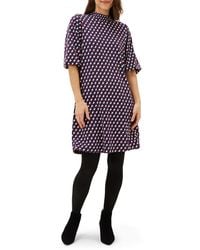 Phase Eight - Cathye Print Tunic Dress - Lyst