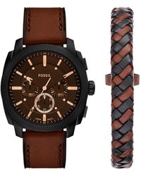 Fossil - Machine Herren Armbanduhr Fs6102Set - Lyst