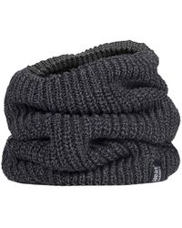 Heat Holders - Fleece Lined Chunky Knit Thermal Neck Warmer - Lyst