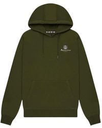 Aquascutum - Active Big Logo Hoodie Cotton - Lyst