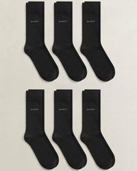 GANT - 6-Pack Cotton Socks - Lyst