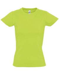 Sol's - Ladies Imperial Heavy Short Sleeve T-Shirt (Apple) - Lyst