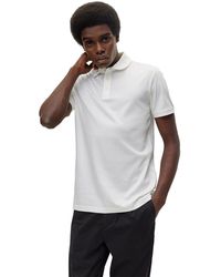 BOSS - Collared Neck Short Sleeve Regular Fit Top - Lyst