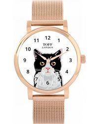 Toff London - Tlws-32230 Ladies And Cat Head Watch - Lyst