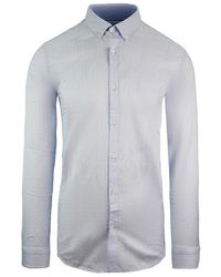 Lacoste - Slim Fit Oxford Light Woven Shirt Cotton - Lyst