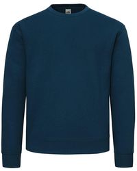 Fruit Of The Loom - "Supercotton" Sweatshirt Für Herren/Damen (Bergblau) - Lyst