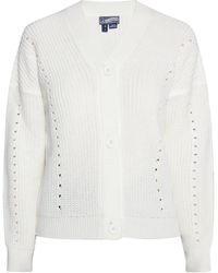 Dreimaster - Vest Dames Wolwit - Lyst