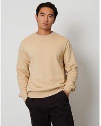 Threadbare - Light Cotton Blend 'Satsuma' Crew Neck Sweatshirt - Lyst