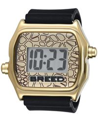 Breed - Austin Lcd Silicone Ring Watch - Lyst