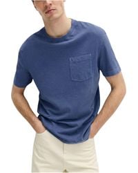 Marks & Spencer - M&S T Shirts Relax Fit Short Sleeve Pure Cotton Garment Dyed Oversized Top - Lyst