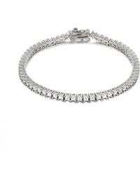 SEOL + GOLD - Sterling Cz Tennis Bracelet - Lyst