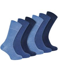 IOMI - 6 Pack Diabetic Bamboo Socks - Lyst