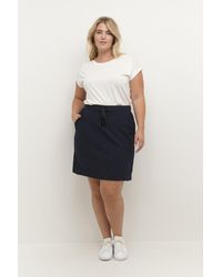 Kaffe - Rok Regular Fit Midnight Marine - Lyst