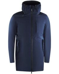 Aquascutum - Active 3-Way Parka Down Jacket - Lyst