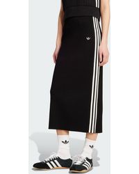 adidas Originals - Adicolor Knit 3-Stripes Skirt - Lyst