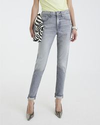 River Island - Mom Jeans High Rise Sculpt Cotton - Lyst