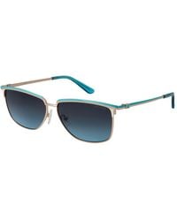 Guess - Gold Metal Sunglasses - Lyst