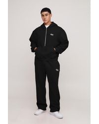 BoohooMAN - Oversized Boxy M Star Hoodie And Baggy Jogger Tracksuit - Lyst