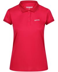 Regatta - Ladies Remex Ii Polo Neck T-Shirt Potion Solid) - Lyst