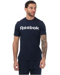 Reebok - Graphic Series Linear Logo T-Shirt - Lyst