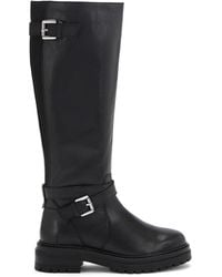 KG by Kurt Geiger - Leather Tasha High Leg Boots - Lyst