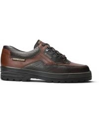 Mephisto - Leather Chestnut Walking Shoes - Lyst