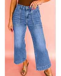 Azura Exchange - Wide Leg Jeans - Lyst