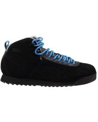 PUMA - Roma Hiker Suede Leather Outdoor Lace Up Trainers 353795 02 Leather (Archived) - Lyst