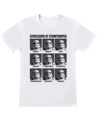 Star Wars - Adult Expressions Of Stormtrooper T-Shirt Cotton - Lyst