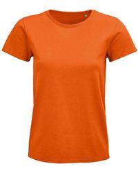 Sol's - Ladies Pioneer Organic T-Shirt Cotton - Lyst