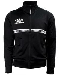 Umbro - Long Sleeve Zip Up Logo Taped Track Jacket 65805U 060 - Lyst