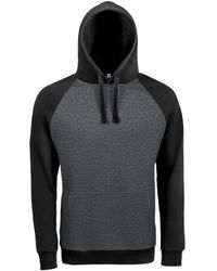 Sol's - Seattle Contrast Raglan Hoodie Marl/ - Lyst