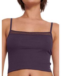 Sloggi - Go Ribbed Crop Top - Lyst