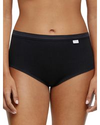 Chantelle - Cotton Comfort High Waist Brief - Lyst