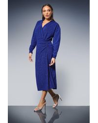 PRINCIPLES - Hot Fix Jersey Shirt Dress Nylon - Lyst