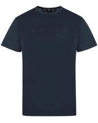 Aquascutum - London 1851 Tape Logo T-Shirt - Lyst