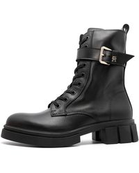 Tommy Hilfiger - Cool Feminine Biker Boots - Lyst