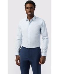 Ted Baker - Slim Fit Star Print Single Cuff Shirt - Lyst