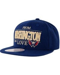 Mitchell & Ness - Nhl Washington Capitals With Love Cap - Lyst