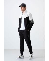 TOMMY LIFE - Color-Blocked Zip Sweatshirt And Pants Set - Lyst