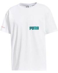 PUMA - X Han Kjøbenhavn Logo Tee White - Lyst