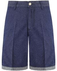 ARMANI EXCHANGE - Denim Shorts Cotton - Lyst