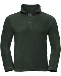 Russell - 1/4 Zip Outdoor Fleece Top (Bottle) - Lyst